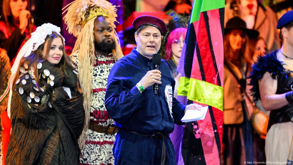 Direktor Bečkih festivalskih nedelja Milo Rau na otvaranju ovogodišnjeg festivala u Beču