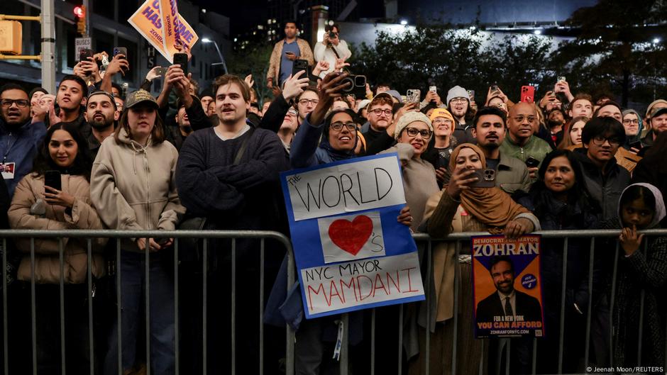 Slavlje pristalica Demokrata u Njujorku zbog izbora Zohrana Mamdanija za gradonačelnika