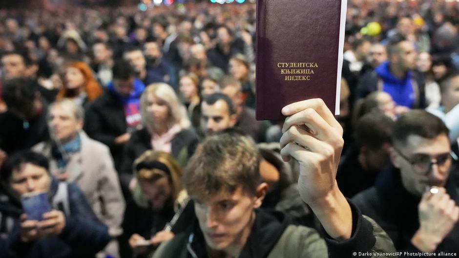 Sa indeksom na protest: Beograd 5. novembra