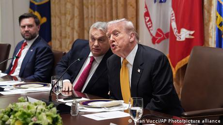 Bei einem Besuch von Viktor Orban im Weißen Haus erlaubt ihm US-Präsident Trump weiterhin Energiequellen aus Russland zu beziehen.