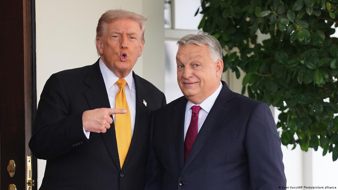 USA Washington D.C. 2025 | Donald Trump empfängt den ungarischen Premierminister Viktor Orbán
