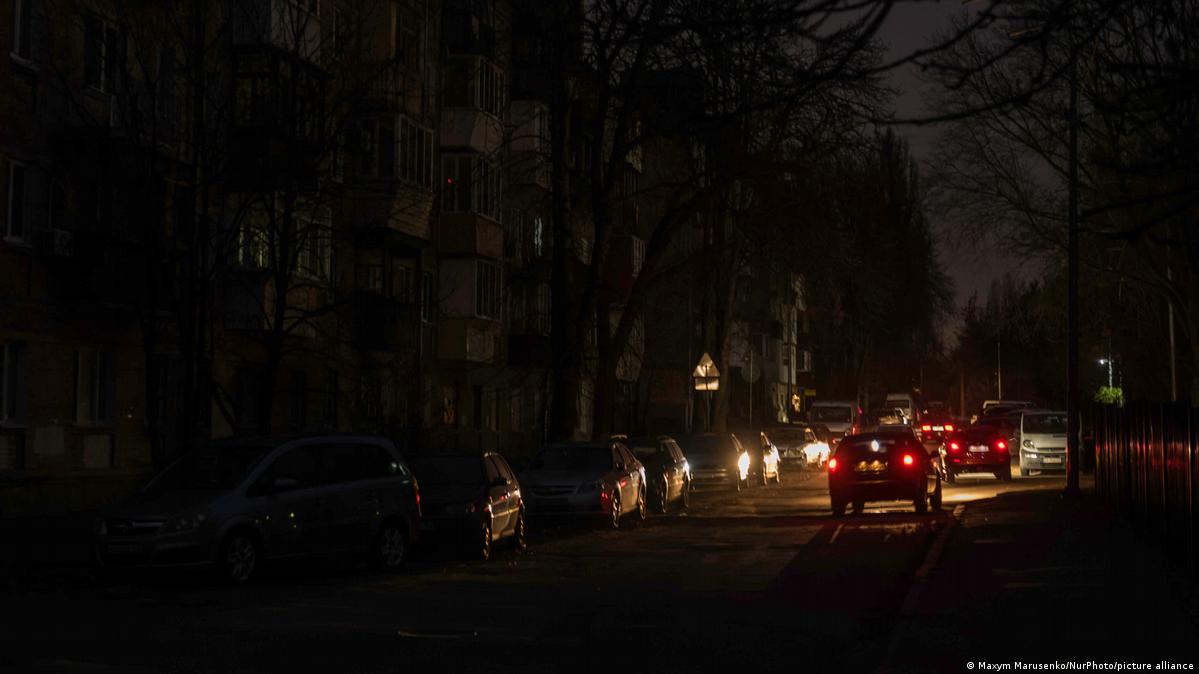 Ciudades de Ucrania y Rusia quedan a oscuras