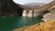 Der Amir-Kabir-Damm im Iran, dort hat der Wasserstand historische Tiefststände erreicht, im Hintergrund Berge Der Amir-Kabir-Damm im Iran, dort hat der Wasserstand historische Tiefststände erreicht, im Hintergrund Berge