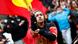 Aboriginal performer carries out traditional dance at NAIDOC march Aboriginal performer carries out traditional dance at NAIDOC march