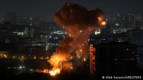 Die ukrainische Hauptstadt Kyjiw wurde in der Nacht erneut massiv von Russland attackiert.