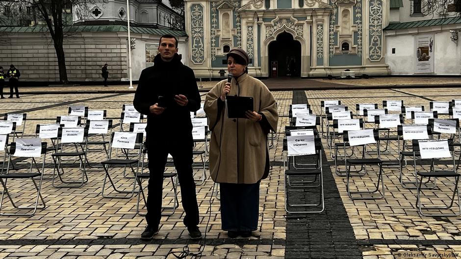 "День порожніх стільців": в Києві закликали звільнити українських митців і журналістів