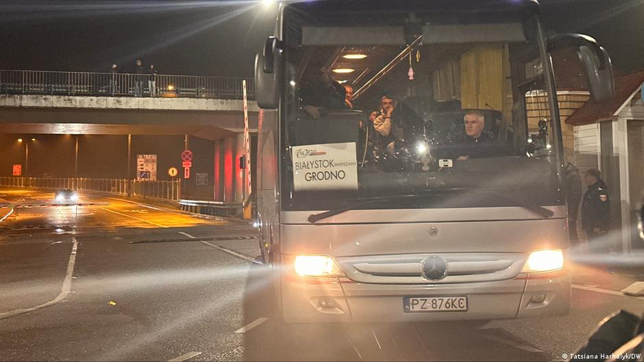 Prvi autobus koji je prešao granicu bio je onaj na liniji Bjalistok-Grodno