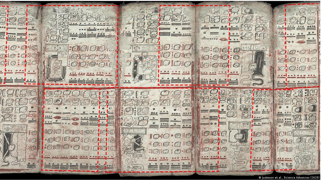 El Códice de Dresde (foto) preservó una tabla de eclipses que abarcaba 405 meses lunares y utilizaba ciclos saros e inex para mantener predicciones exactas. El Códice de Dresde (foto) preservó una tabla de eclipses que abarcaba 405 meses lunares y utilizaba ciclos saros e inex para mantener predicciones exactas.
