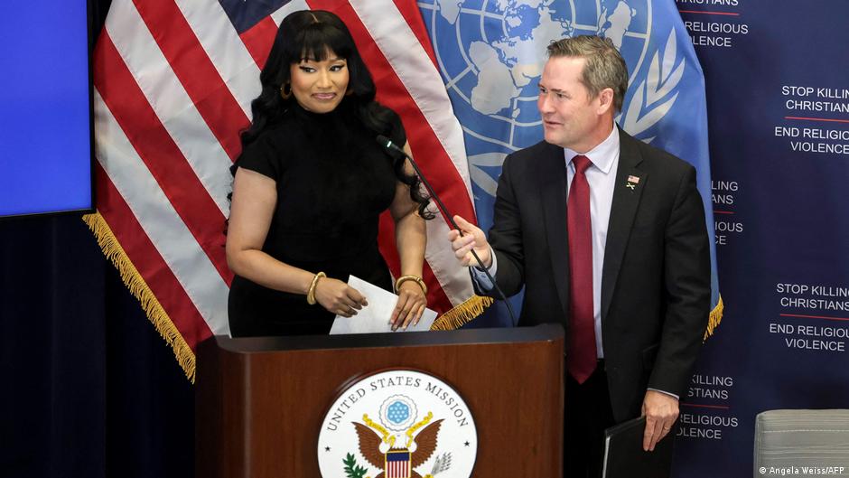 Nicki Minaj claims Christians persecuted in Nigeria at UN DW 11/19/2025