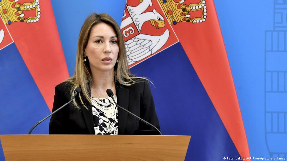 Ministarka energetike Srbije Dubravka Đedović Handanović