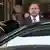 A frame grab from a video footage shows Ukraine's Presidential Office Chief of staff Andriy Yermak leaving a hotel in Geneva, on November 23, 2025 ahead of discussions on a US plan to end the war in Ukraine.