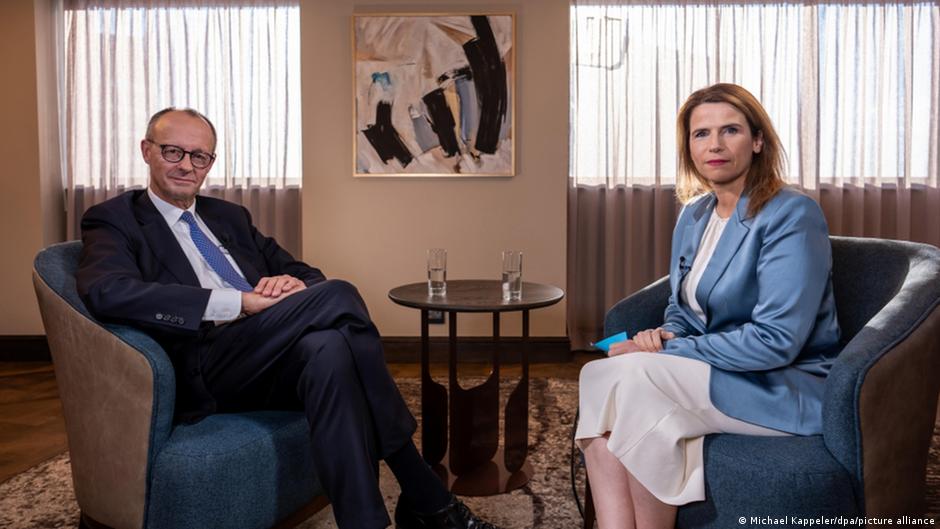 Fridrih Merc i novinarka DW Mihaela Kifner u Johanesburgu