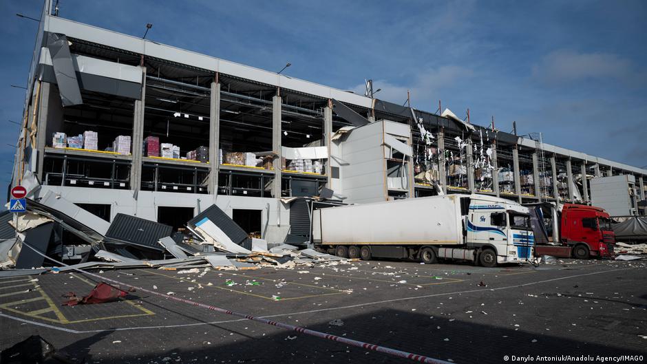 Seis heridos por ataque de drones rusos a capital de Ucrania