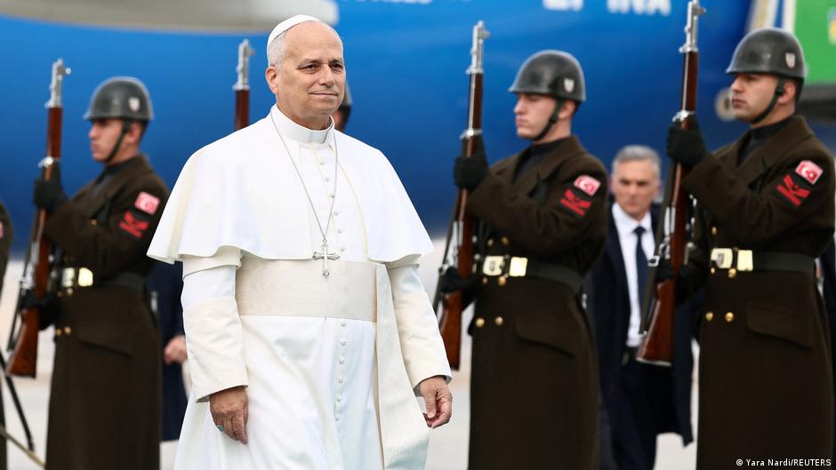 Pope Leo XIV begins first trip abroad to Turkey, Lebanon
