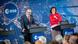 ESA Director General Josef Aschbacher and German Space Minister Dorothee Bär speak at the space agency's conference in Bremen on November 27, 2025