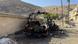 Vista de un vehículo destrozado tras una incursión del Ejército israelí en la aldea de Beit Jin, ubicada en la zona de Qatana, en la zona rural de Damasco, al sur de Siria, el 28 de noviembre de 2025. Vista de un vehículo destrozado tras una incursión del Ejército israelí en la aldea de Beit Jin, ubicada en la zona de Qatana, en la zona rural de Damasco, al sur de Siria, el 28 de noviembre de 2025.
