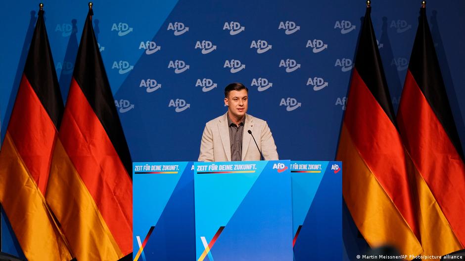 Žan-Paskal Hom, na osnivačkom kongresu novog omladinskog krila AFD, Gisen 29.11.2025.