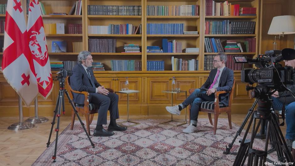 Georgia's President Mikheil Kavelashvili in DW interview – DW – 12