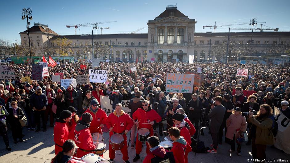 Protesti protiv desničara u Zagrebu 30. novembra 2025.