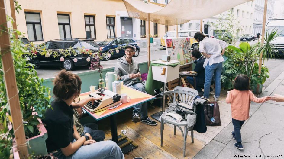 The city that swapped parking for green space