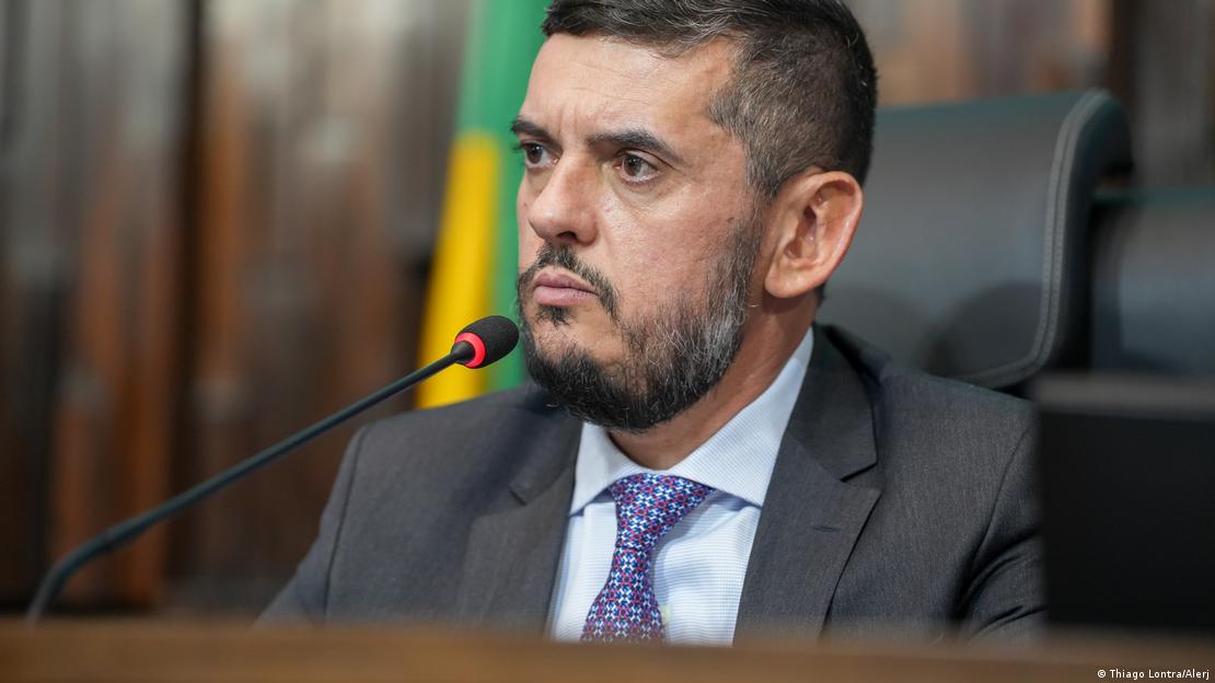 O ex-presidente da Alerj Rodrigo Bacellar