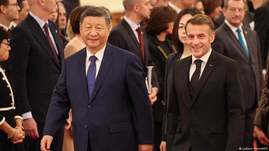 中法元首会晤 马克龙喊话习近平促俄乌停火