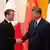 Xi Jinping and Emmanuel Macron in Beijing
