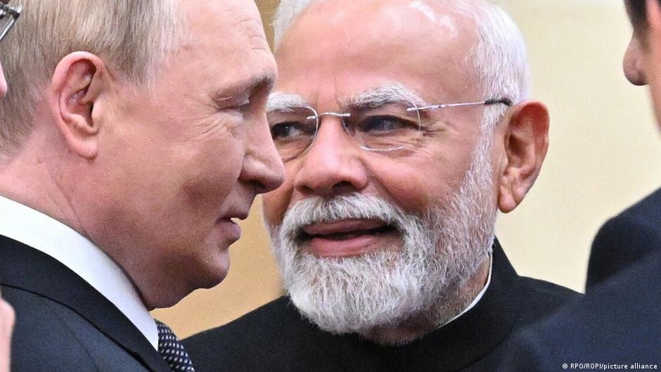 Öl und andere Geschäfte: Indiens Premier Modi empfängt Putin