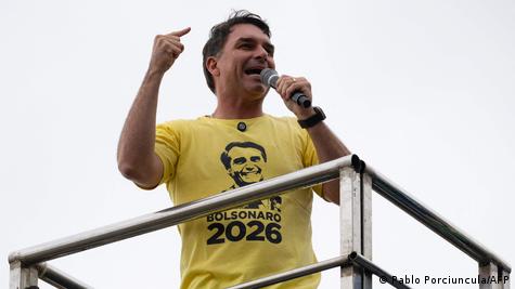 Brazil's Bolsonaro backs son in presidential race