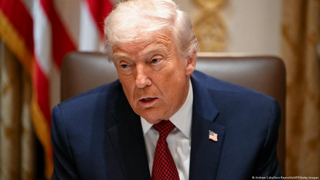 SHBA Washington 2025 | Presidenti Donald Trump gjatë një paraqitje para mediave 