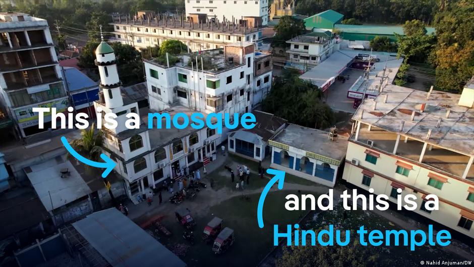 Bangladesh: The mosque and temple sharing one courtyard – DW – 12