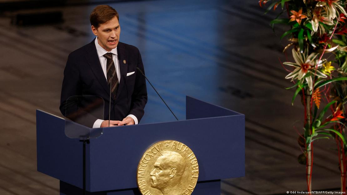 El presidente del Comité Noruego del Nobel, Jorgen Watne Frydnes.