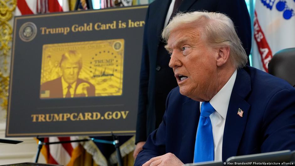 Trump 'gold card' fast-tracks US visas for the wealthy  DW  12/11/2025