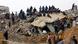 Palestinians search for victims under the rubble of a destroyed house Palestinians search for victims under the rubble of a destroyed house
