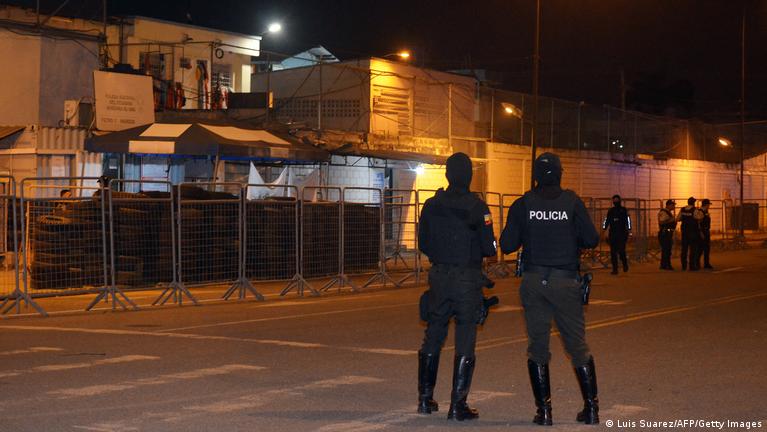 Ecuador: más de 250 arrestos en primer día de toque de queda