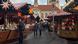 Magdeburg, Weihnachtsmarkt mit Johanniskirche im Hintergrund Magdeburg, Weihnachtsmarkt mit Johanniskirche im Hintergrund