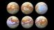 Infrarotaufnahme Saturnmond Titan Infrarotaufnahme Saturnmond Titan