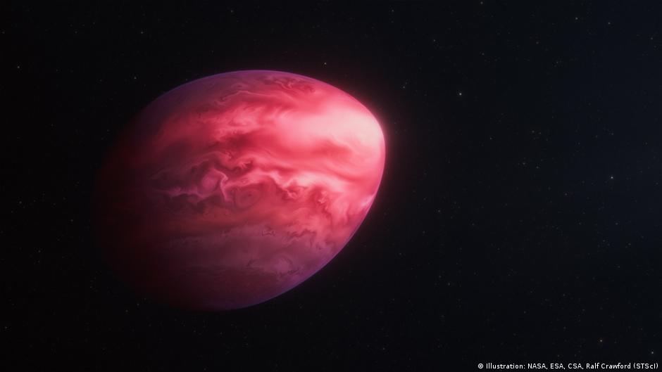 El James Webb descubre que WASP-17b no es esférico: su atmósfera tiene un lado más alargado