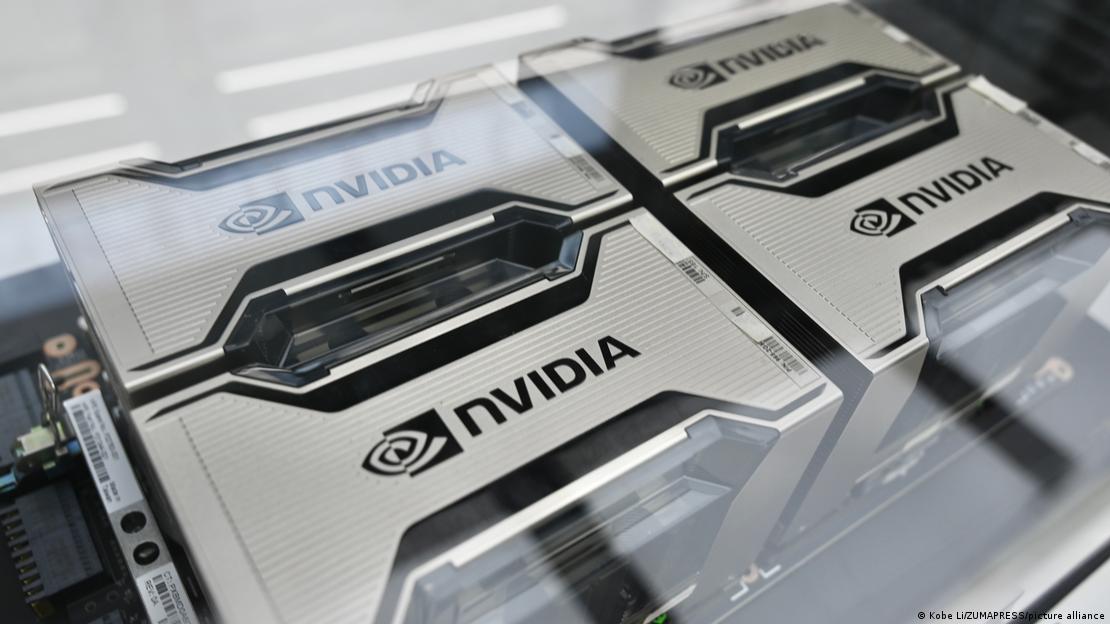 Yarı iletken üreticisi, teknoloji şirketi Nvidia'nın kartlarının görünümü
