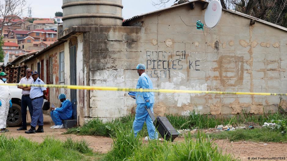 South Africa shooting: 'Unknown gunmen' kill 9 people