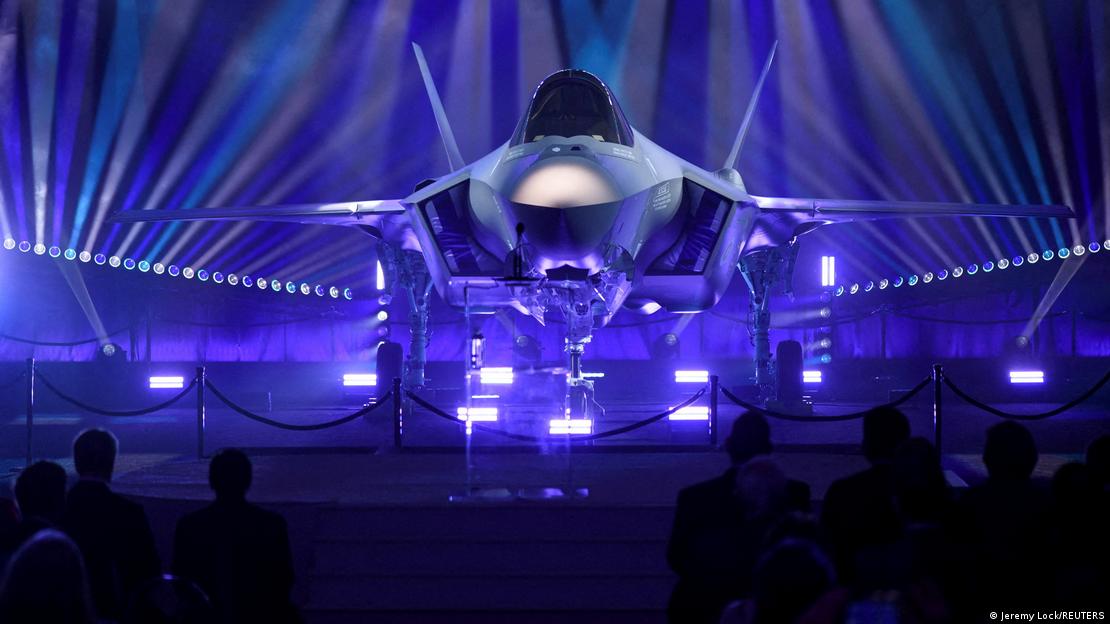 ABD'li Lockheed Martin firmasının ürettiği bir F-35 savaş uçağı