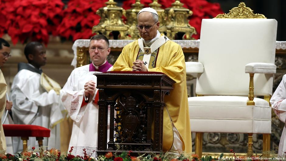 Pope Leo decries 'distorted econmoy' in first Christmas Mass