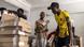 Officials of the General Directorate of Elections (DGE) organise electoral materials at Dixinn's city hall in Conakry, on December 27, 2025 Officials of the General Directorate of Elections (DGE) organise electoral materials at Dixinn's city hall in Conakry, on December 27, 2025