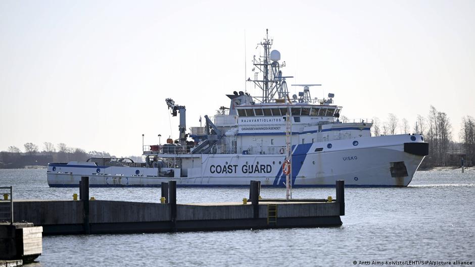 Finland seizes vessel suspected of damaging undersea cable