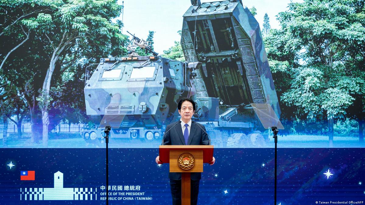 Taiwan president vows to defend country after China drills