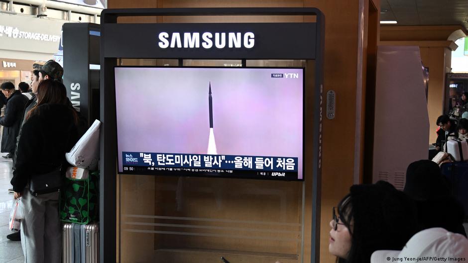 North Korea fires ballistic missiles toward sea
