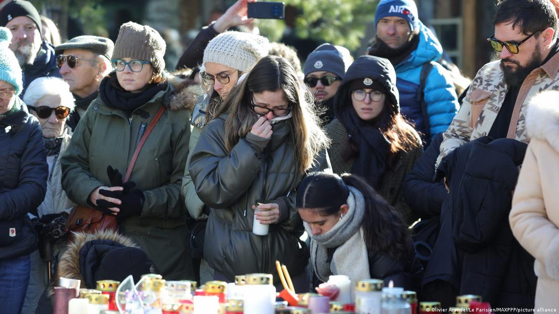 Familiares de vítimas na Suíça