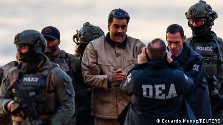 Venezuelas Staatschaef Nicolás Maduro hat vor dem New Yorker Gericht auf nicht schuldig plädiert.