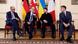 Friedrich Merz, Keir Starmer, Volodymyr Zelensky et Emmanuel Macron Friedrich Merz, Keir Starmer, Volodymyr Zelensky et Emmanuel Macron