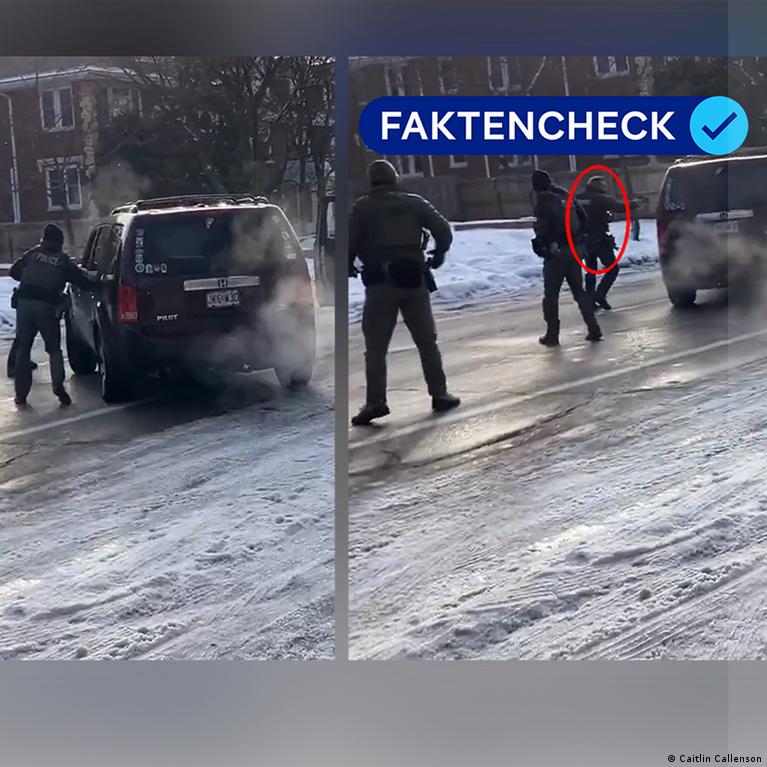 DW تتحقق: مزاعم ترامب بشأن مقتل سيدة على يد شرطي في مينيسوتا